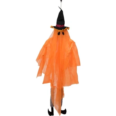 Afbeelding van Europalms Halloween Decoratie geest mer hoed en lichteffect, 150cm versiering accessoires feestje