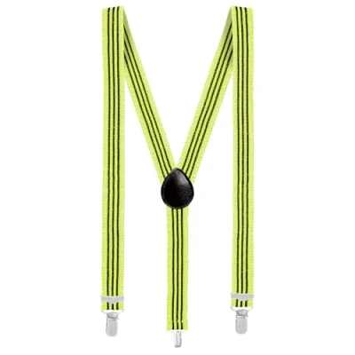 Afbeelding van Boland Bretels Ruches neon Geel Volwassenen Unisex