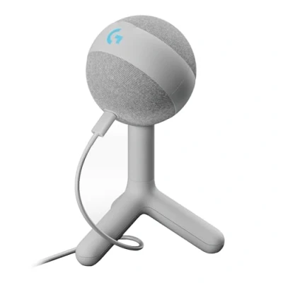 Afbeelding van Logitech G Yeti Orb Condenser RGB Microfoon Wit