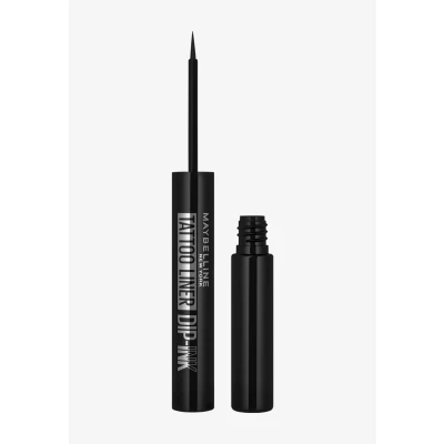 Afbeelding van Maybelline New York Tattoo Liner Dip Ink 110 Black Track Liquid Eyeliner Tot 24 uur* langhoudend 3.5 ml