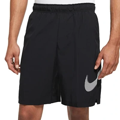 Afbeelding van Nike Performance Korte broeken, Heren, Maat: Large, Black/white