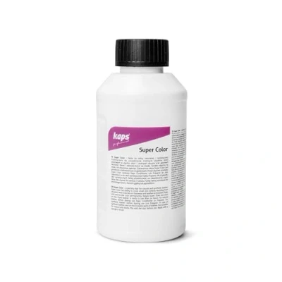 Afbeelding van Kaps kleurverf voor leer en textiel, natuurlijk synthetisch, 82 standaard metallic kleuren, Big Bottle 500 ml 16,9 fl. Oz. (174 donkerbruin)