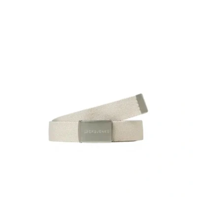 Afbeelding van Jack &amp; Jones Jaclondon BELT Riem, Heren, Maat: 105, Moonbeam