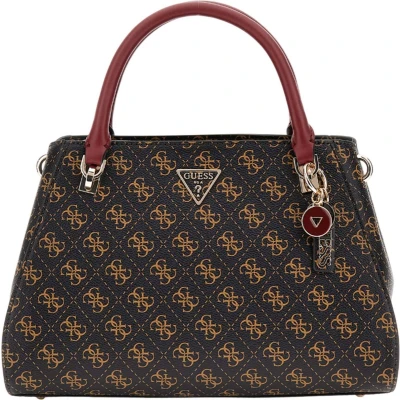 Afbeelding van Guess Noelle 4GLOGO Handtas, Dames, Maat: One Size, Braun