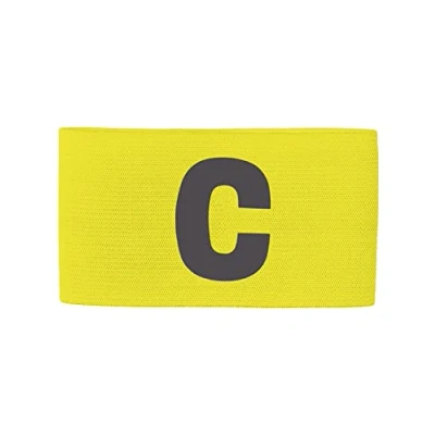Afbeelding van Aanvoerdersband Team Fluogeel / Senior, 27x8,5cm