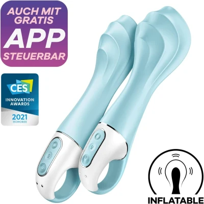 Afbeelding van Satisfyer Air Pump Vibrator 5 Plus Opblaasbare