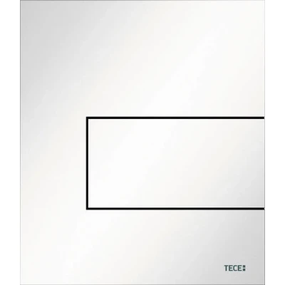 Afbeelding van Tece square urinoirbedieningsplaat metaal inclusief cartouche wit