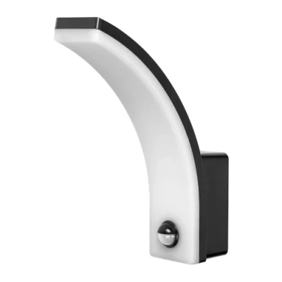 Afbeelding van ADVITI FRENIT Led buitenverlichting met schemersensor en bewegingsmelder, 20 W, IP65, dimfunctie (zwart)