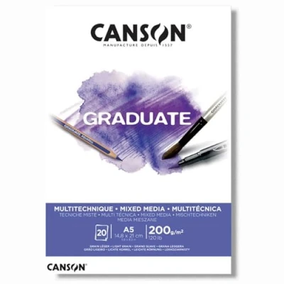 Afbeelding van Canson Graduate Kunstpapier 20 vel