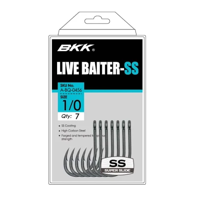 Afbeelding van BKK Live Baiter SS 5/0# Meerval haken