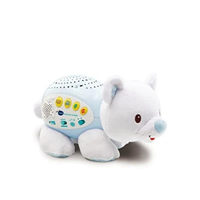 Afbeelding van VTech Dodo Sterrennacht, muzikaal babynachtlampje, lichtprojectie op het plafond, zachte muziek, slaapliedjes, verhalen en geluiden van de natuur, geboortecadeau inhoud in Frans