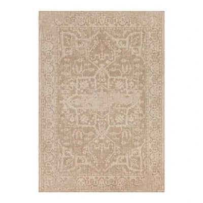 Afbeelding van SURYA Buitenkleed Balkon, Terras, Keuken Jute Look Tapijt GENA Beige/Ivoor 160x213 cm