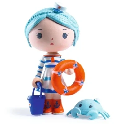 Afbeelding van Djeco tinyly speelfiguur marinette &amp; scouic