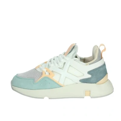 Afbeelding van Munich Click Sneakers laag, Dames, Maat: 37, White Leer en textiel