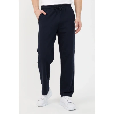 Afbeelding van Comeor Joggingbroek heren dik Blauw 4XL trainingsbroek Lange sportbroek