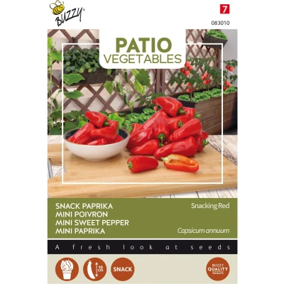 Afbeelding van Patio Veggies, Paprika Snacking Red Buzzy