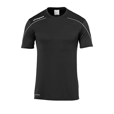 Afbeelding van Uhlsport Stream 22 Shirt Korte Mouw Heren Zwart / Wit Maat: 3XL