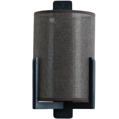 Afbeelding van Light &amp; Living Wandlamp Litto Mat zwart 22x18x36cm
