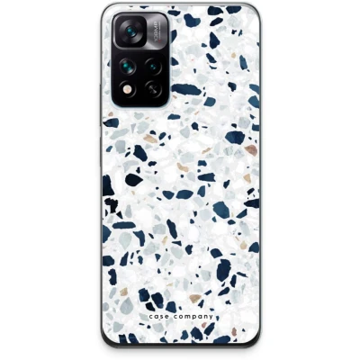 Afbeelding van Case Company® hoesje geschikt voor Xiaomi 11i Hypercharge Terrazzo N1 Soft Cover Telefoonhoesje Bescherming aan alle Kanten en Schermrand