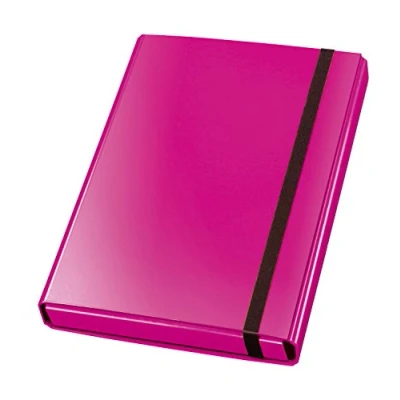 Afbeelding van Veloflex 4443371 verzameldoos Velocolor, DIN A4, met elastiek, documenten box, nietjesdoos, van karton, roze