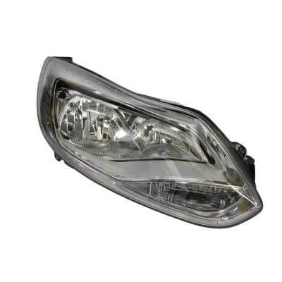 Afbeelding van TYC 20 12569 05 2 Koplampen rechts H7, H1 Chroom voor rechtsrijdend verkeer Met elektromotor FORD: FOCUS 3, 3 Turnier