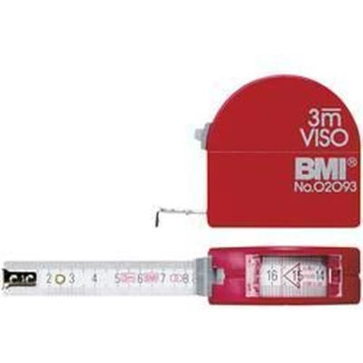 Afbeelding van BMI Viso 405341010 Rolmaat 3 m Staal