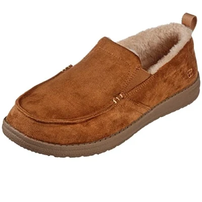Afbeelding van Skechers Melson Willmore Heren Sloffen Bruin Maat 47,5
