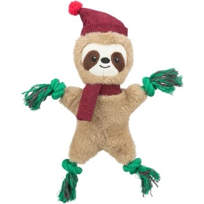 Afbeelding van Trixie Xmas Luiaard Pluche / Flostouw