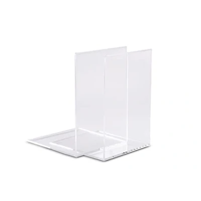 Afbeelding van Boekensteun MAUL acryl 16x15x21cm set 2 glashelder