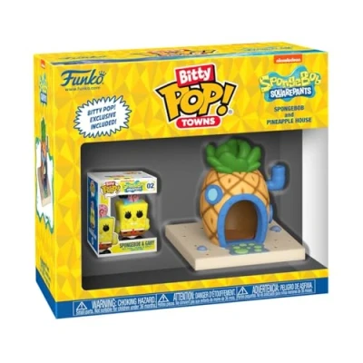 Afbeelding van FUNKO Bitty Bop Town Spongebob Squarepants And Pinapple House