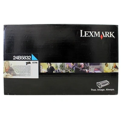 Image de Lexmark à rendement extrêmement élevé cyan originale cartouche de toner LRP