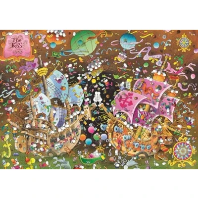 Image de Clementoni Puzzle Mordillo The Kiss 6000 pcs