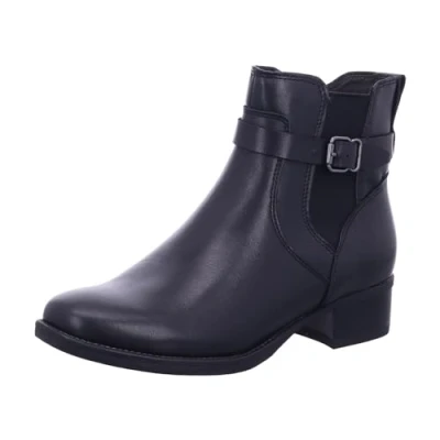 Afbeelding van Tamaris Korte laarzen, Dames, Maat: 36, Black Textiel