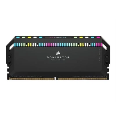 Image de CORSAIR Dominator Platinum RGB DDR5 kit 32 Go: 2 x 16 Go DIMM 288 broches 5600 MHz / PC5 44800 CL36 1.25 V gris clair