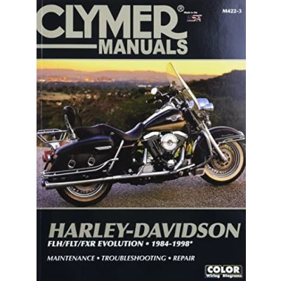 Afbeelding van Clymer Harley Davidson Flh/flt/fxr Evolution 1984 1998