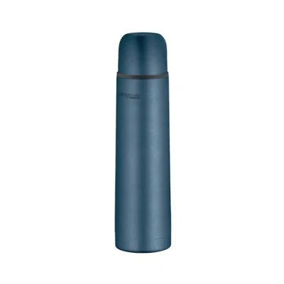 Afbeelding van THERMOcafé by THERMOS TC BEVERAGE BOTTLE 0,70 l matte roestvrijstalen thermosfles met beker, 12 uur warm en 24 koud, lekvrij, voor school, onderweg kantoor