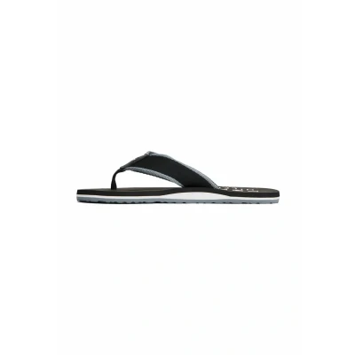 Afbeelding van Tommy Hilfiger Patch Beach Sandal Fm0fm04470 Teenslippers voor heren, Zwart