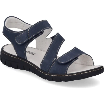 Afbeelding van Josef Seibel Stefanie 31 Sandalen, Dames, Maat: 41, Ocean Leer