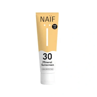 Afbeelding van Naïf High Protection Mineral Sunscreen SPF 30 100ml