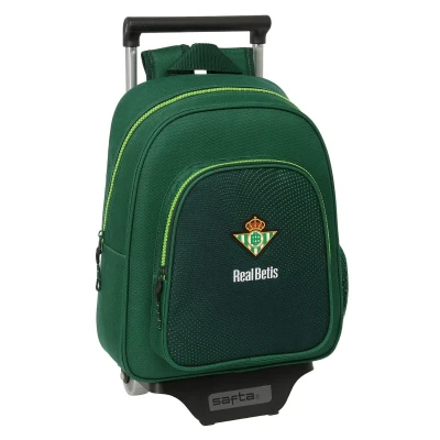 Afbeelding van Schoolrugzak met Wielen Real Betis Balompié Groen 28 x 34 10 cm