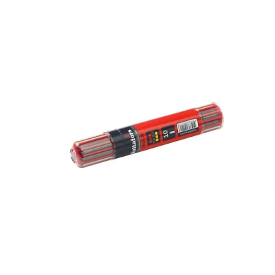 Afbeelding van Hultafors HRD GRY vulpotlood navulling voor (10st) Grijs, rood en geel 650120