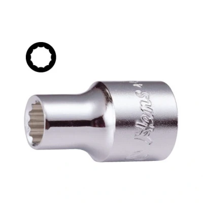 Afbeelding van Twaalfkantige moer 1/2 HANS 24 mm 12 kant kurz