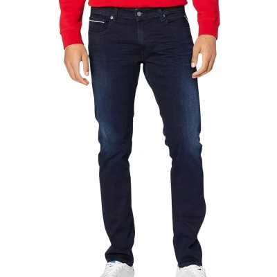 Afbeelding van Replay Grover Pants Straight leg jeans, Heren, Maat: 32x34, Dark blue