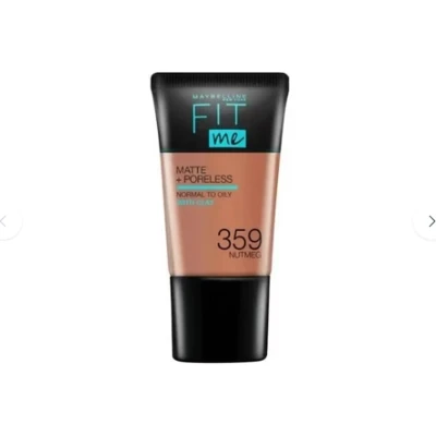 Afbeelding van Maybelline Fit Me Matte + Poreless Foundation 359 Nutmeg 18 ml