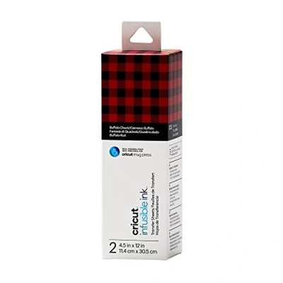 Afbeelding van Cricut Joy Infusible Ink Transfervel Rood, Zwart