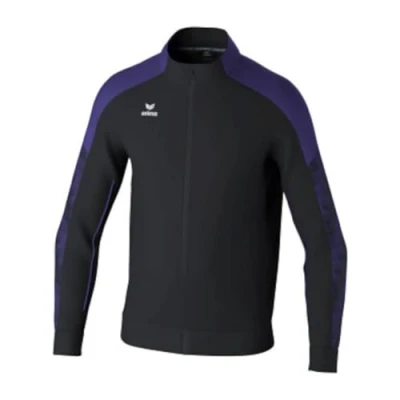 Afbeelding van Erima Evo Star Trainingsjack Heren Zwart / Paars Maat: XL