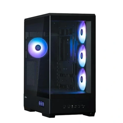 Afbeelding van Panoramische pc behuizing Zalman P50 DS (zwart)