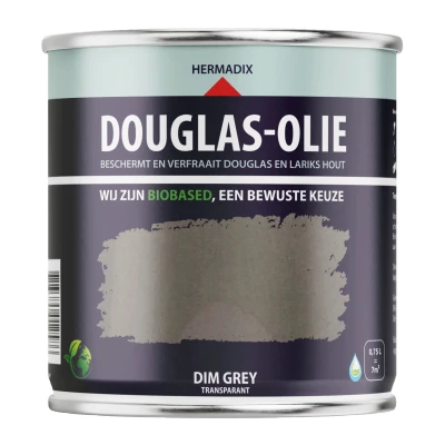 Afbeelding van Hermadix Douglas olie Dim Grey 0,75 liter