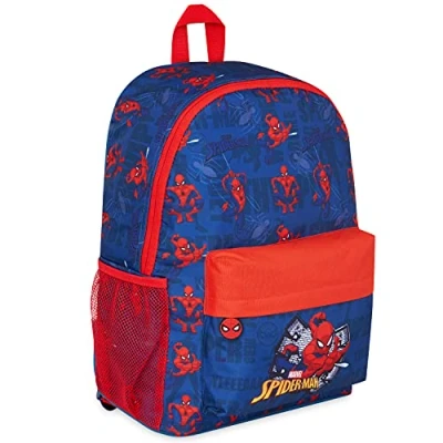 Afbeelding van Marvel Rugzak voor kinderen jongens, Blauw/Rood