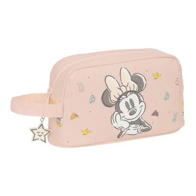 Afbeelding van Thermische Ontbijthouder Minnie Mouse Baby Roze 21,5 x 12 6,5 cm